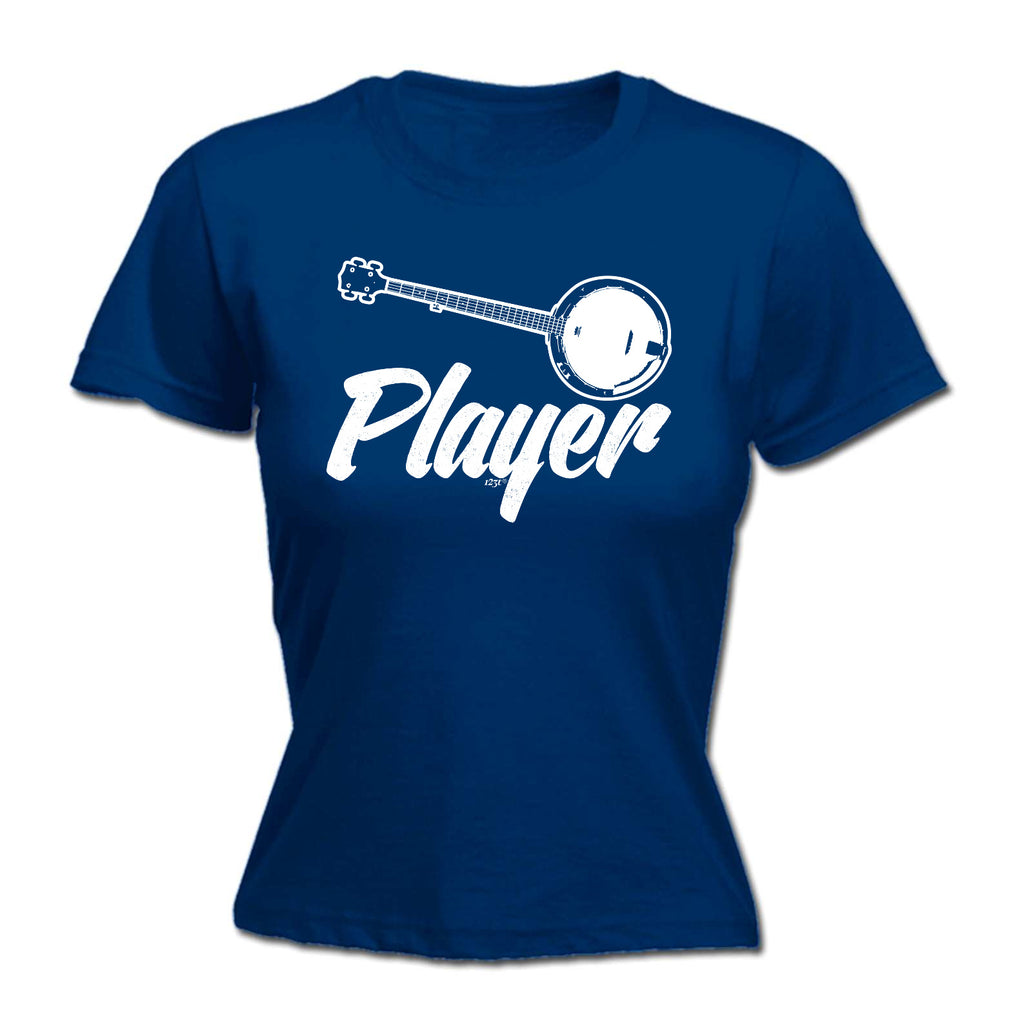 Banjo Player Music - Funny Womens T-Shirt Tshirt