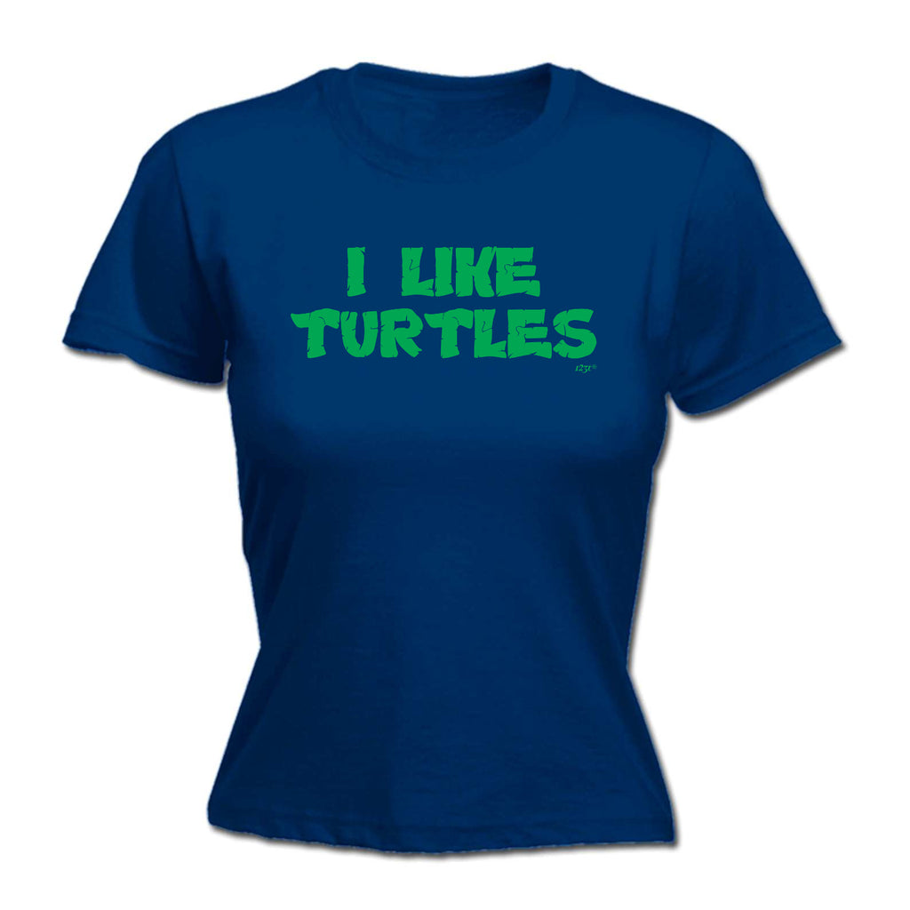 Love Turtles - Funny Womens T-Shirt Tshirt