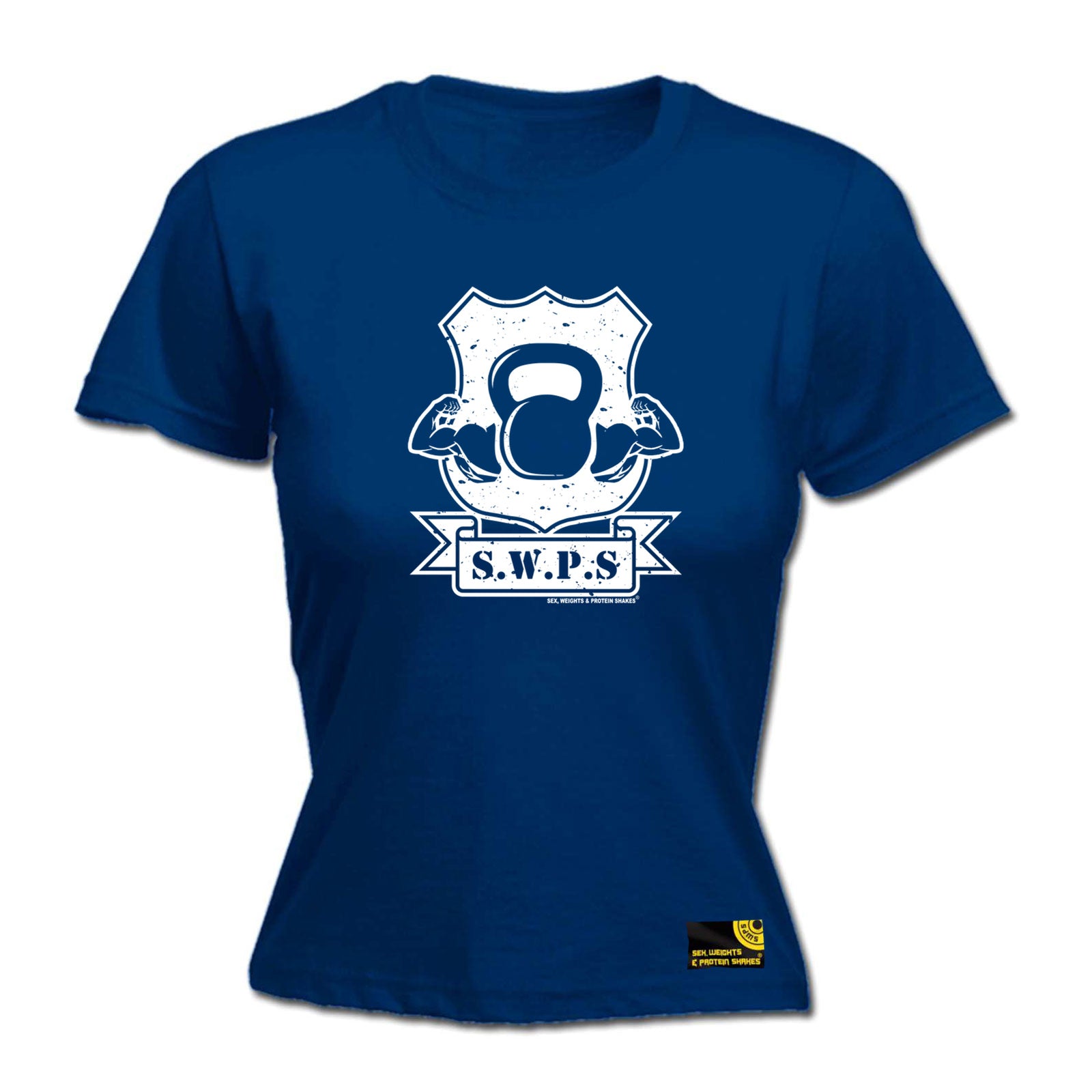 Swps Flexing Kettle Bell - Funny Womens T-Shirt Tshirt