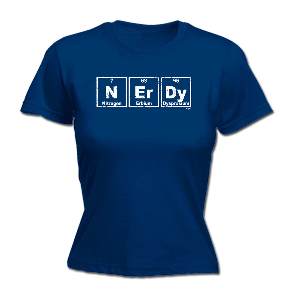 Nerdy Periodic - Funny Womens T-Shirt Tshirt