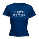 Love It When My Wife Lets Me Watch Volleyball - Funny Womens T-Shirt Tshirt