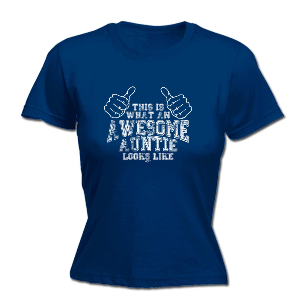 This Is What Awesome Auntie - Funny Womens T-Shirt Tshirt
