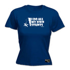 Aa I Do All My Stunts Climbing - Funny Womens T-Shirt Tshirt