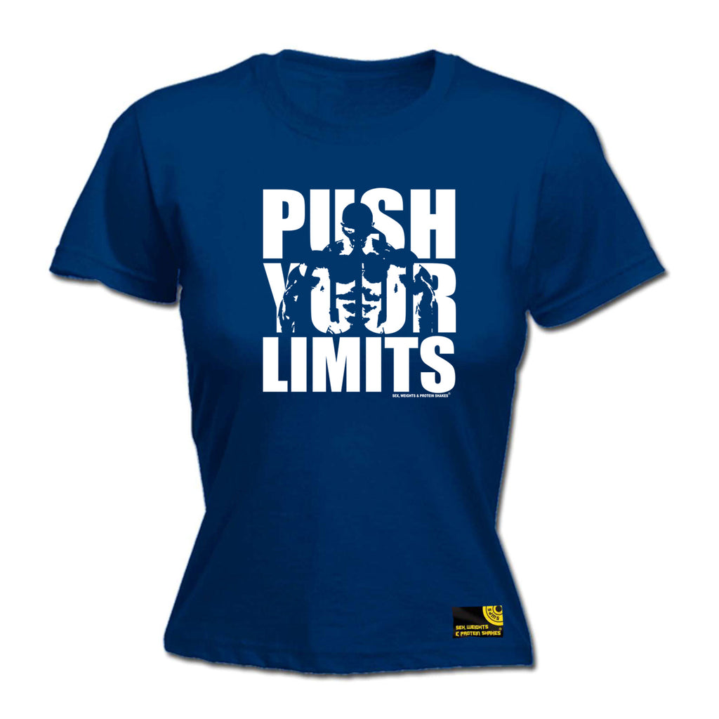Swps Push Your Limits - Funny Womens T-Shirt Tshirt