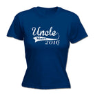 Uncle Since 2016 - Funny Womens T-Shirt Tshirt