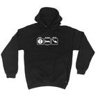 Ow Eat Sleep Dive - Funny Hoodies Hoodie