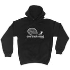 One Track Mind Running - Funny Hoodies Hoodie