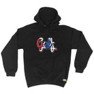 Oob Red White Blue Golf - Funny Hoodies Hoodie