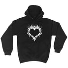 Flaming Heart - Funny Hoodies Hoodie