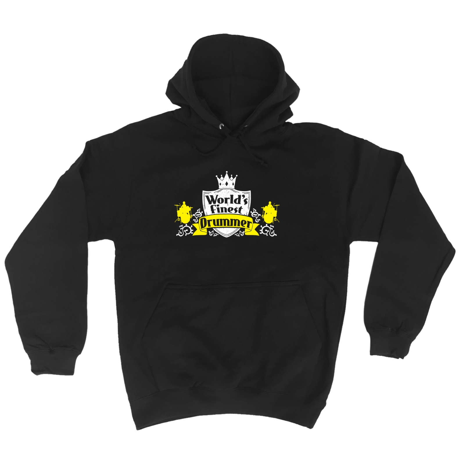 Worlds Finest Drummer - Funny Hoodies Hoodie