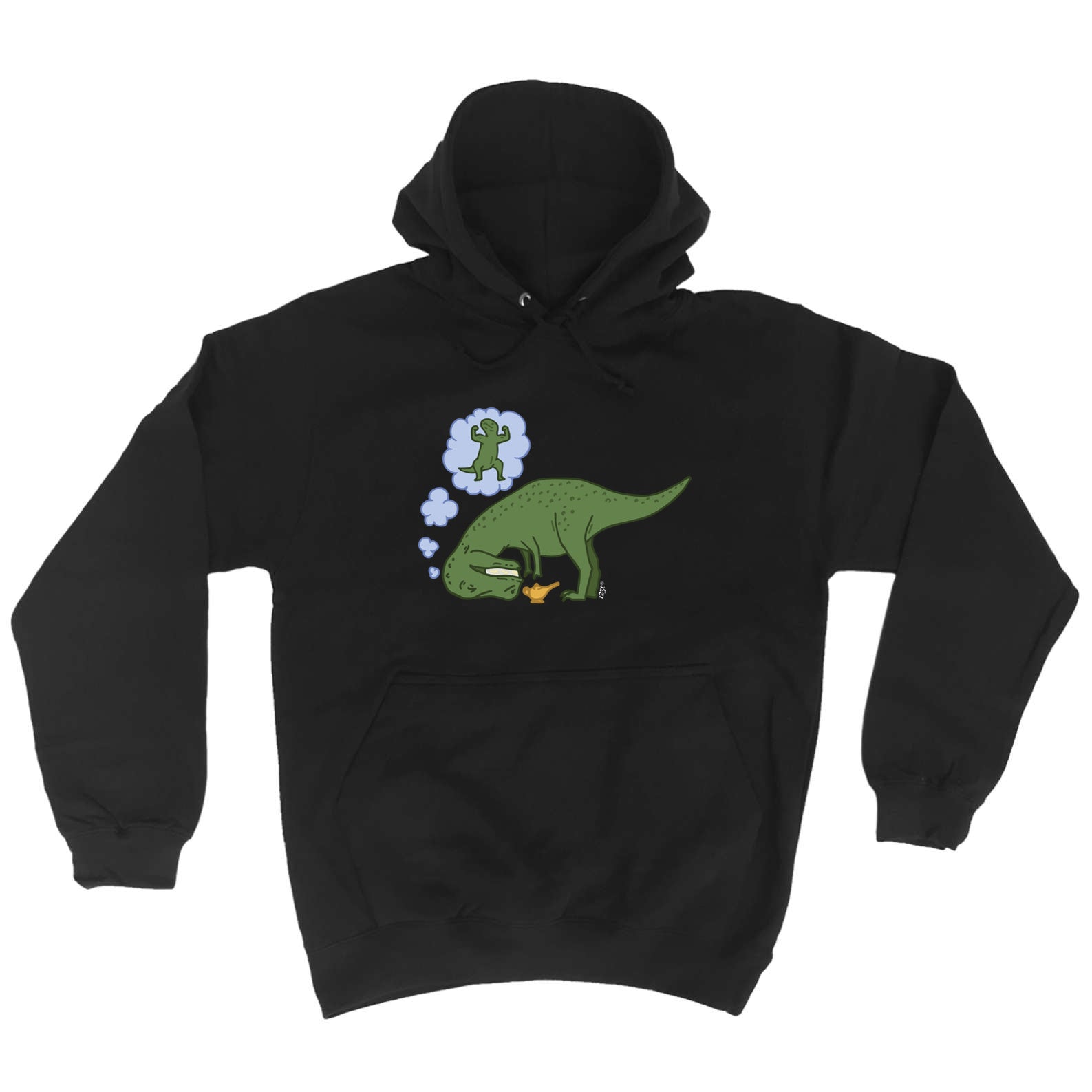Dinosaur Wish Lamp - Funny Hoodies Hoodie
