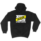 Jackson V2 Surname Thing - Funny Hoodies Hoodie