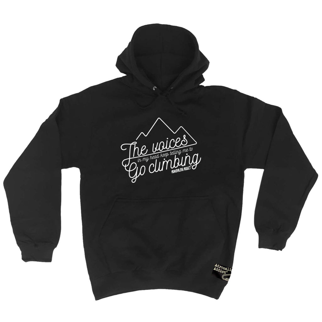 Aa The Voices In My Head Go Climbing - Funny Hoodies Hoodie