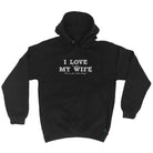 Ow I Love It When My Wife Lets Me Go Scuba Diving - Funny Hoodies Hoodie