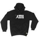 Oob Ninja Golf - Funny Hoodies Hoodie