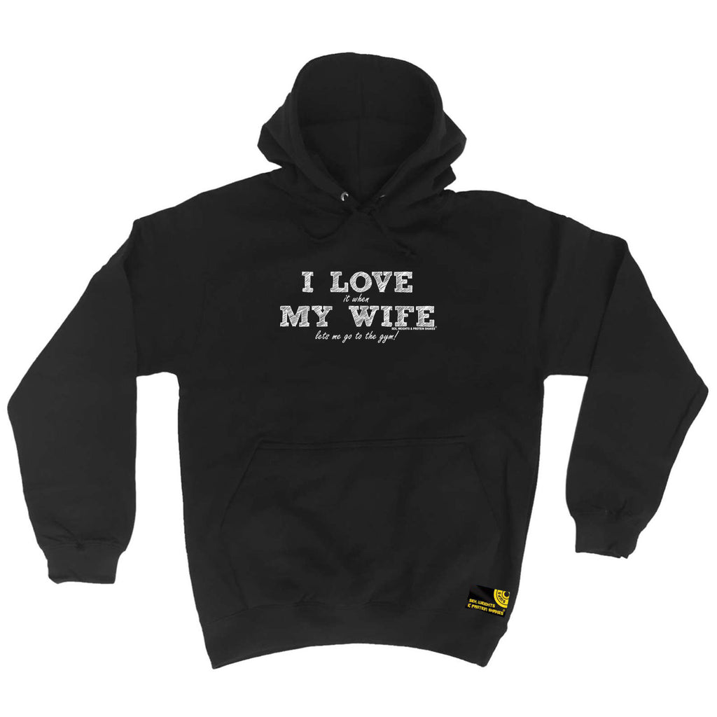 Swps I Love It When My Wife Lets Me Go To The Gym - Funny Hoodies Hoodie