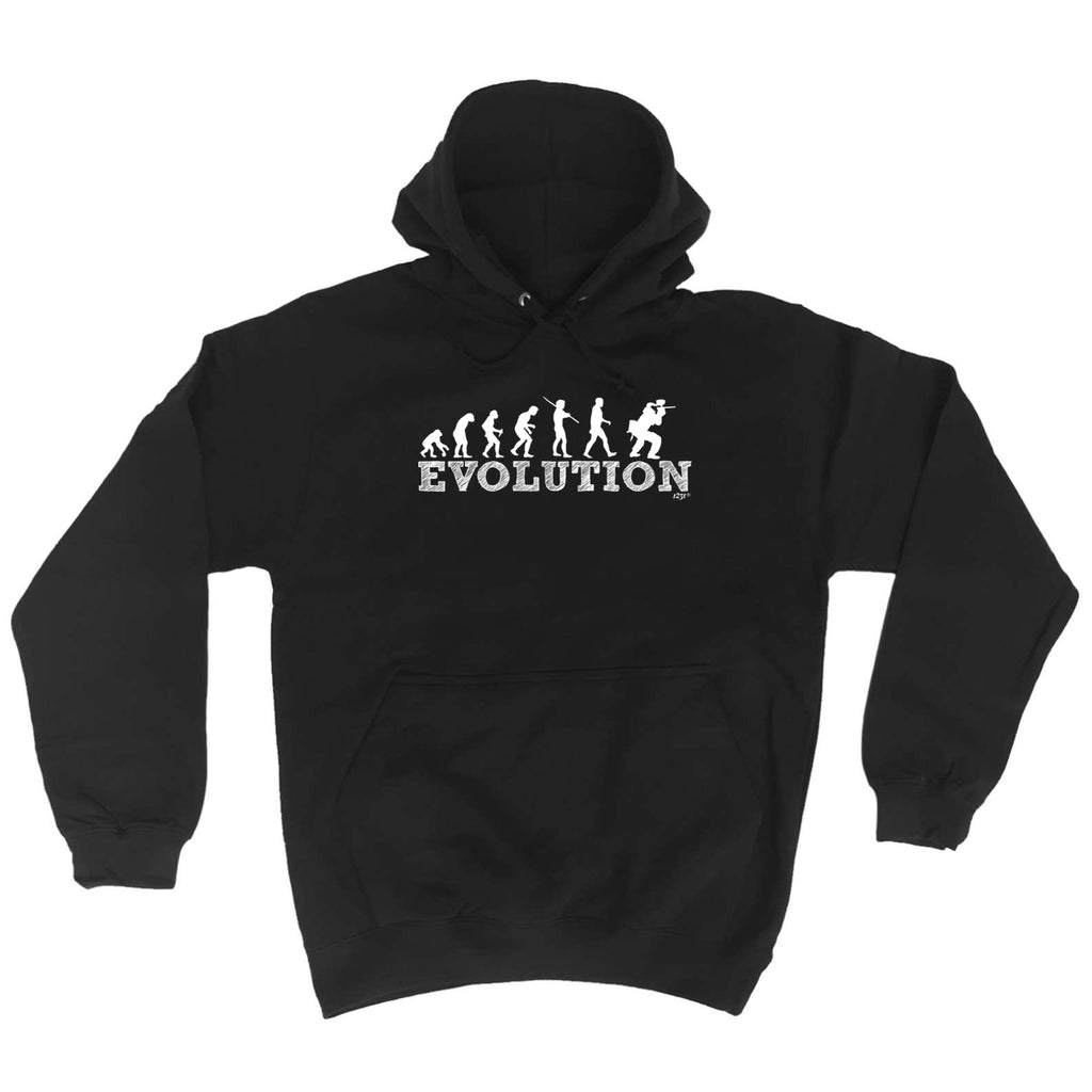 Evolution Paintballing - Funny Hoodies Hoodie