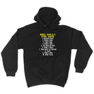 Bbq Barbeque Rules For Men - Funny Hoodies Hoodie
