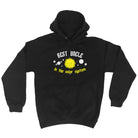 Best Uncle Solar System - Funny Hoodies Hoodie