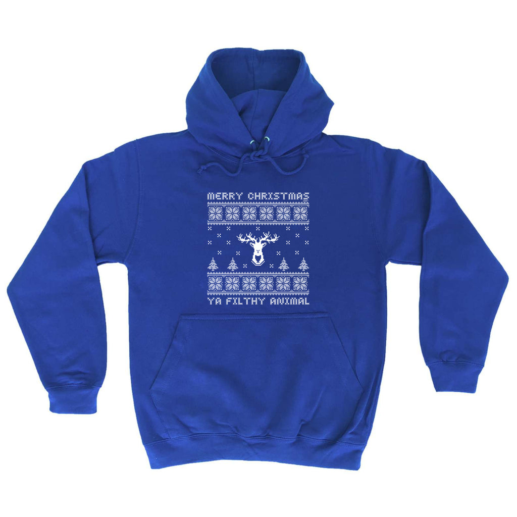 Merry Christmas Ya Filty Animal Jumper - Funny Hoodies Hoodie