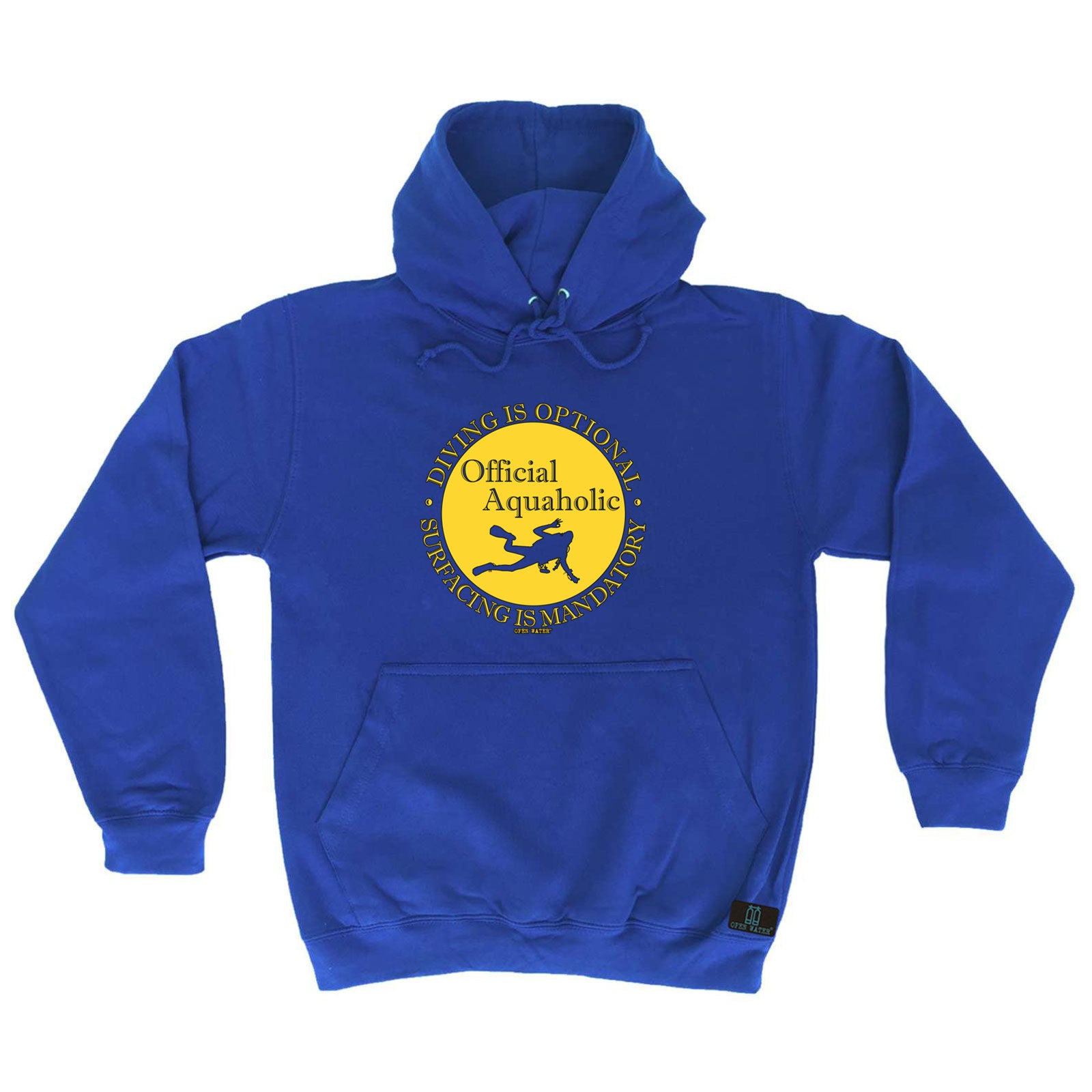 Ow Official Aquaholic - Funny Hoodies Hoodie