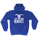 Life Behind Bars Moto - Funny Hoodies Hoodie