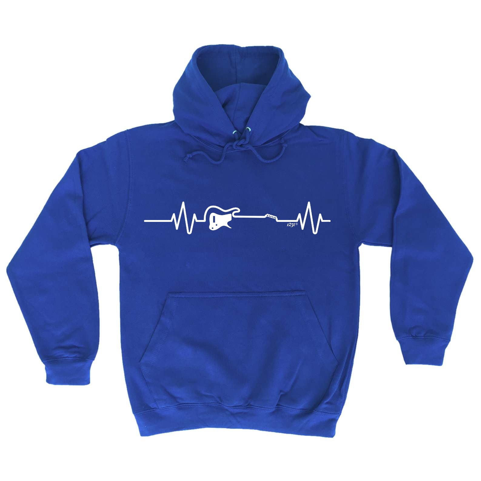 Electric Guitar Pulse - Funny Hoodies Hoodie