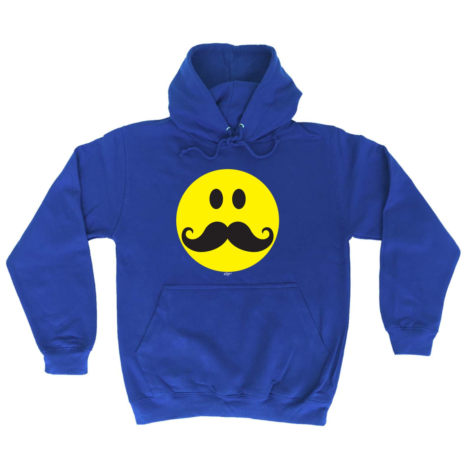 Moustache Smile - Funny Hoodies Hoodie