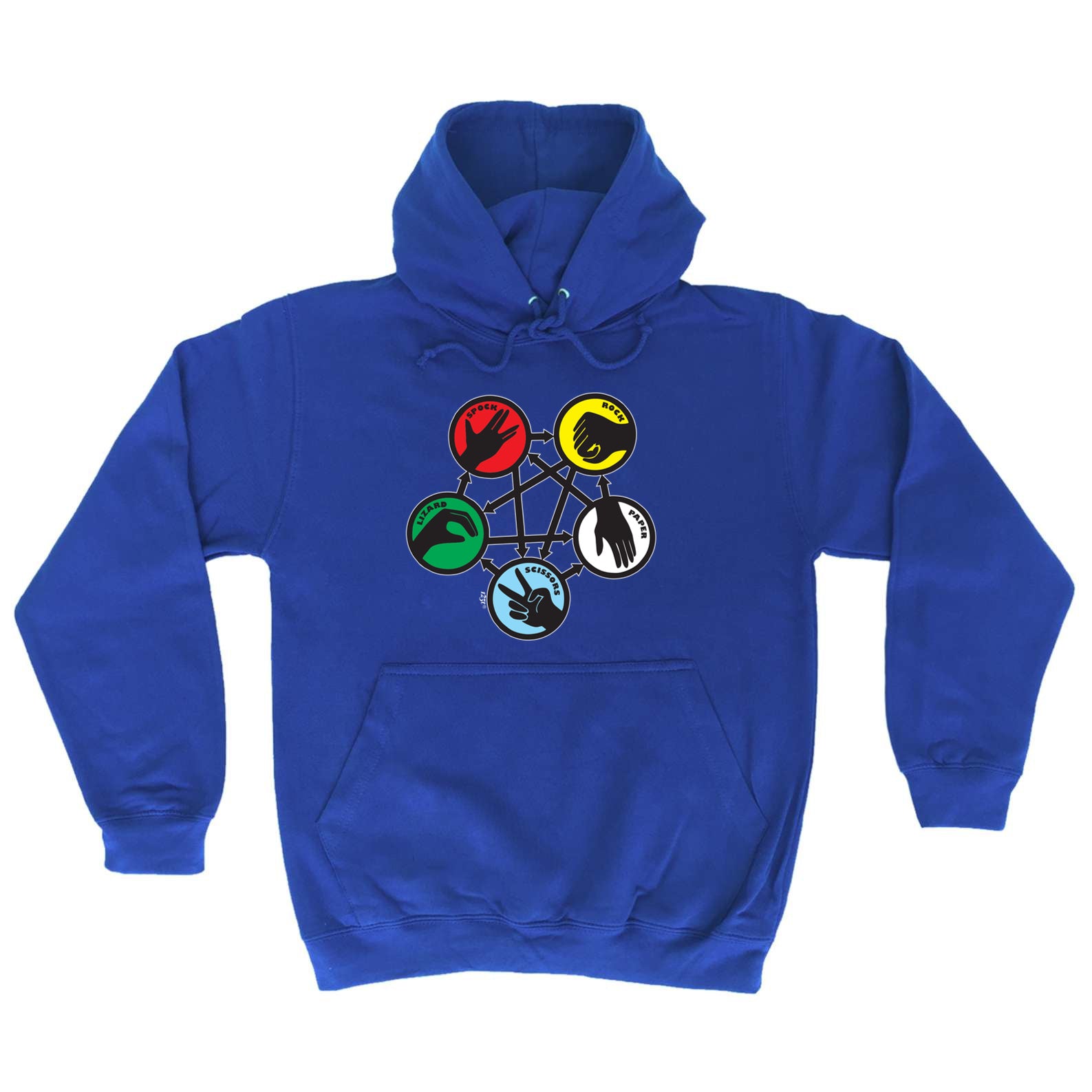 Rock Spock Colour - Funny Hoodies Hoodie