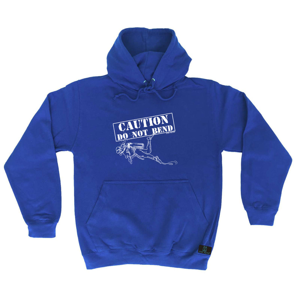 Ow Caution Do Not Bend - Funny Hoodies Hoodie