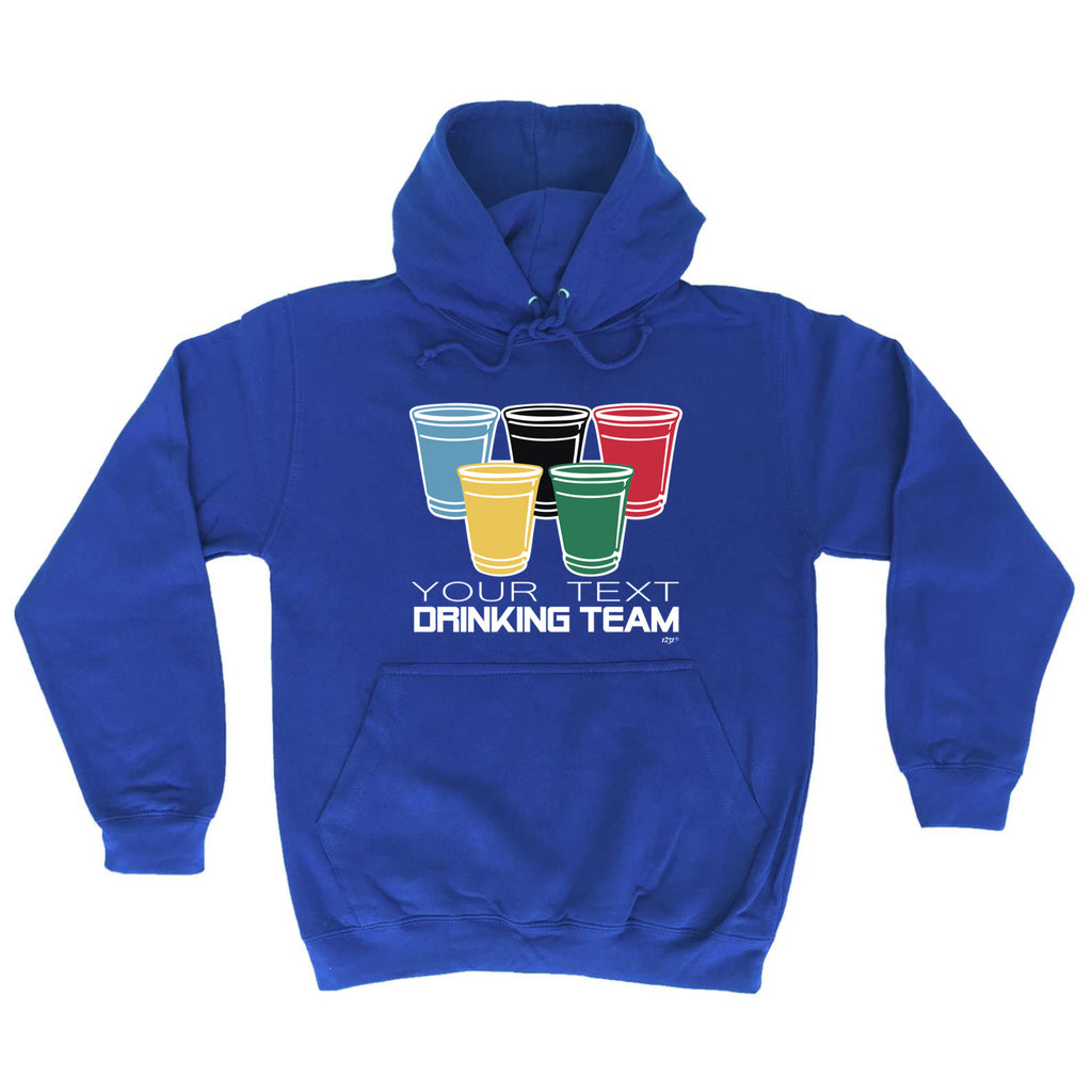 Your Text Drinking Team Glasses Personalised - Funny Hoodies Hoodie