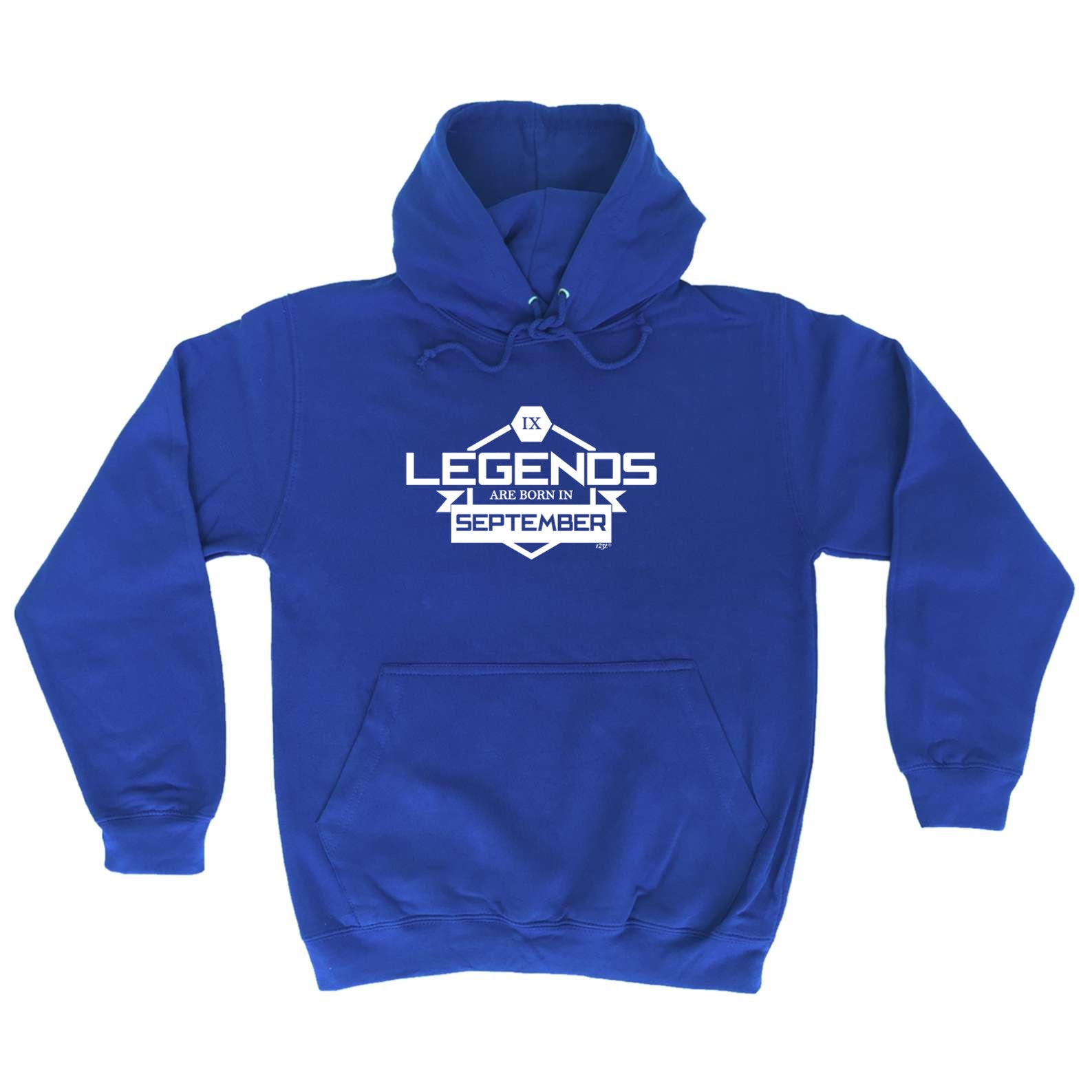 Legends Are Born In September - Funny Hoodies Hoodie