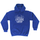 This Is What Awesome Farmer - Funny Hoodies Hoodie