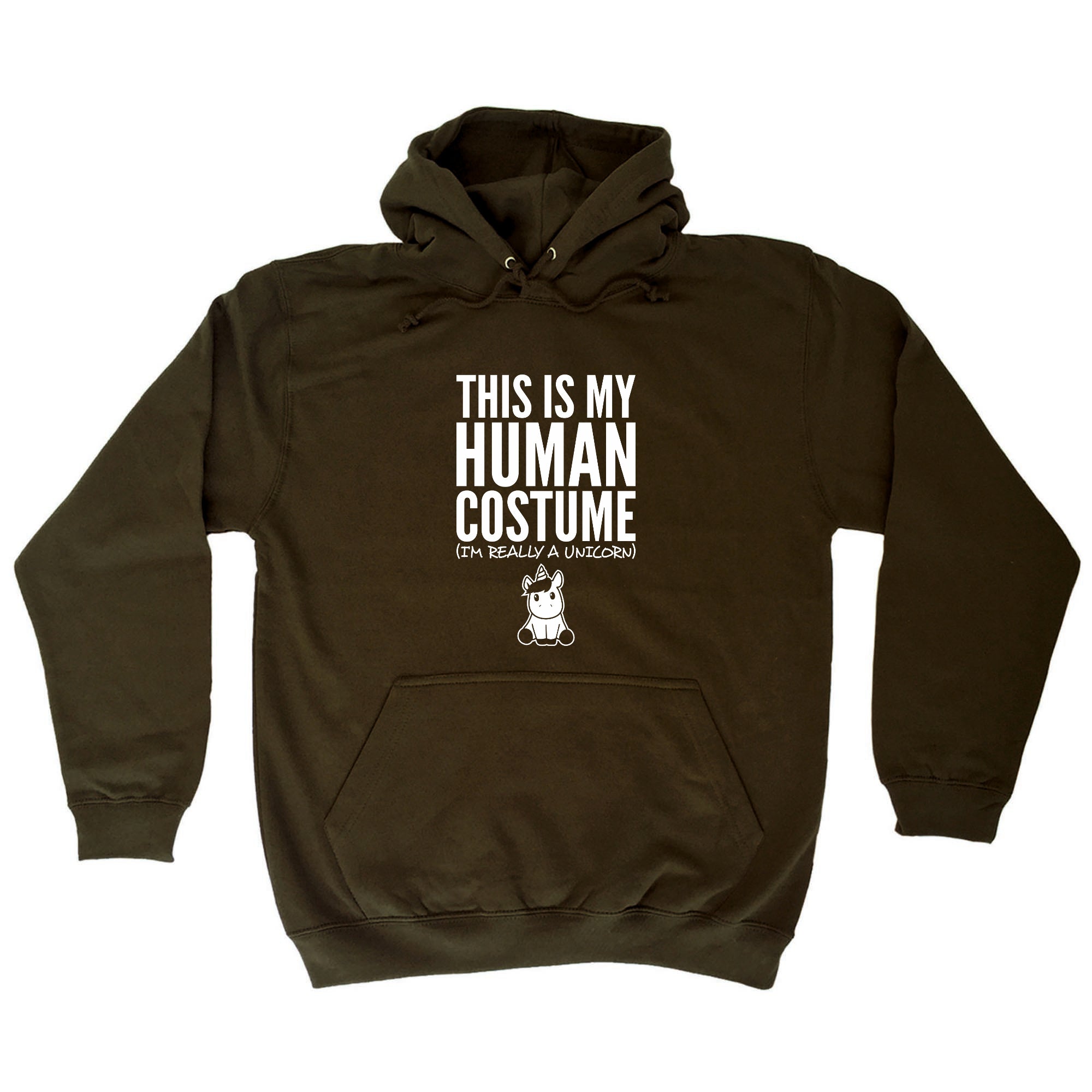 This Is My Human Costume Unicorn - Funny Hoodies Hoodie