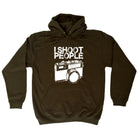 Shoot People White - Funny Hoodies Hoodie