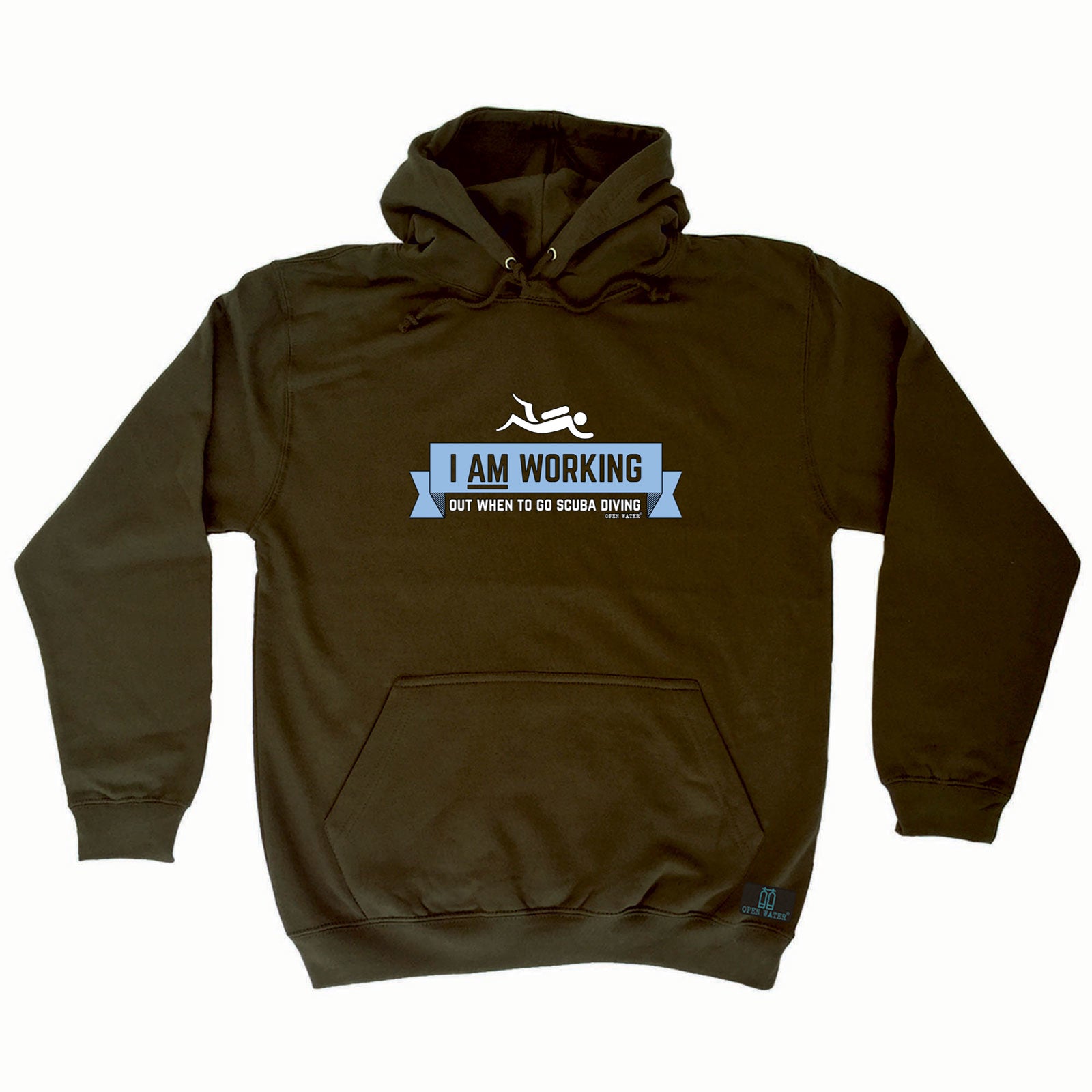 Ow I Am Working Out Scuba Diving - Funny Hoodies Hoodie