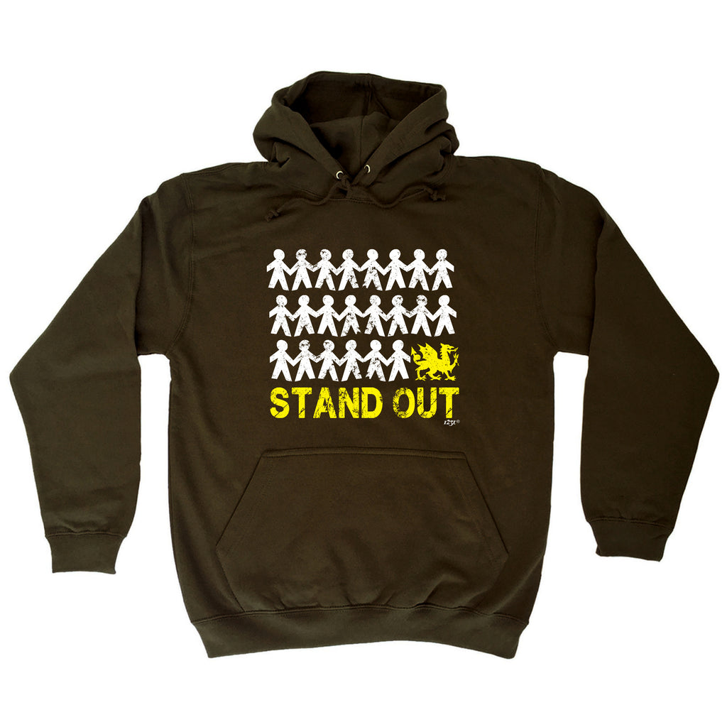 Stand Out Welsh - Funny Hoodies Hoodie