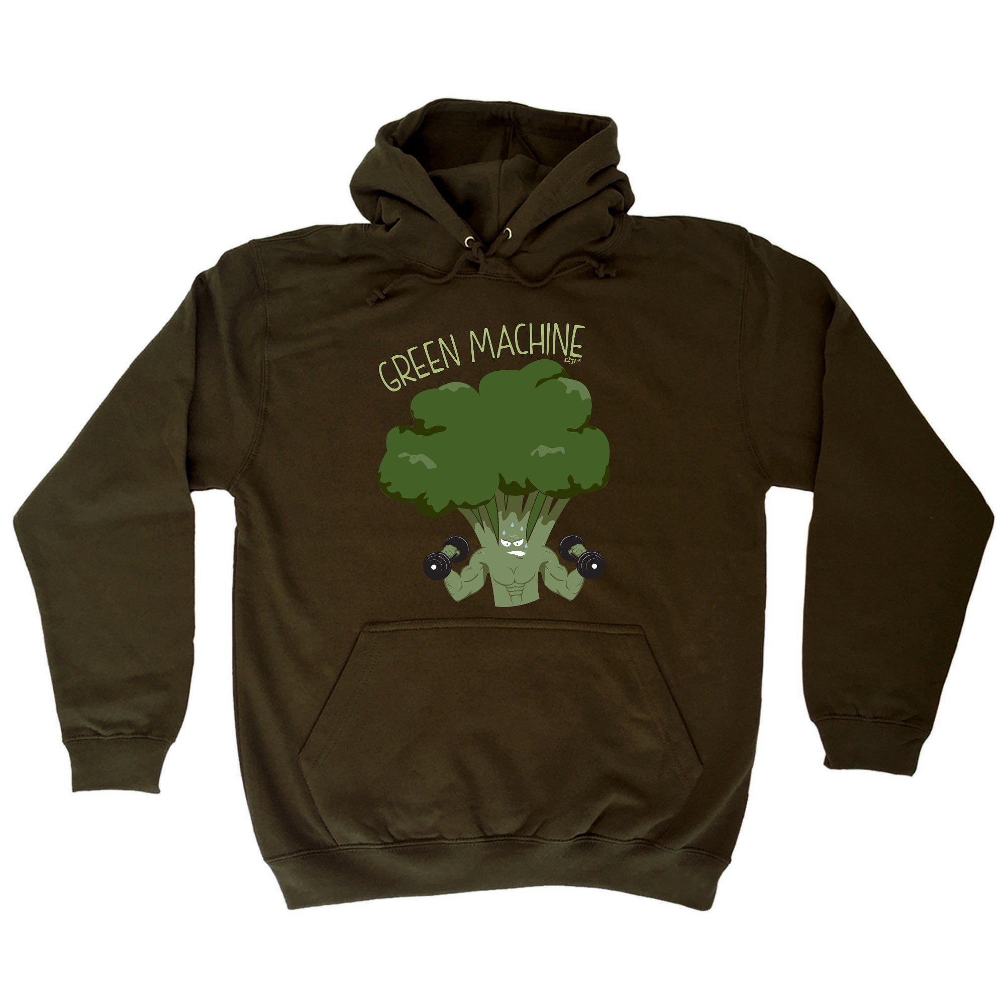 Green Machine Gym - Funny Hoodies Hoodie