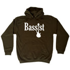 Bassist Guitar Music - Funny Hoodies Hoodie