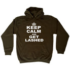 Keep Calm And Get Lashed - Funny Hoodies Hoodie