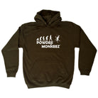 Pm Powder Monkeez Evolution - Funny Hoodies Hoodie