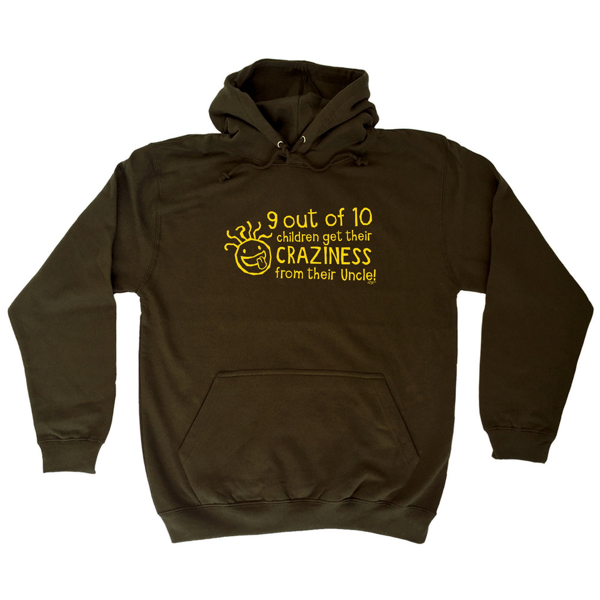 Uncle 9 Out Of 10 Children Craziness From - Funny Hoodies Hoodie