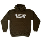 Pain Is Temporary Quitting - Funny Hoodies Hoodie