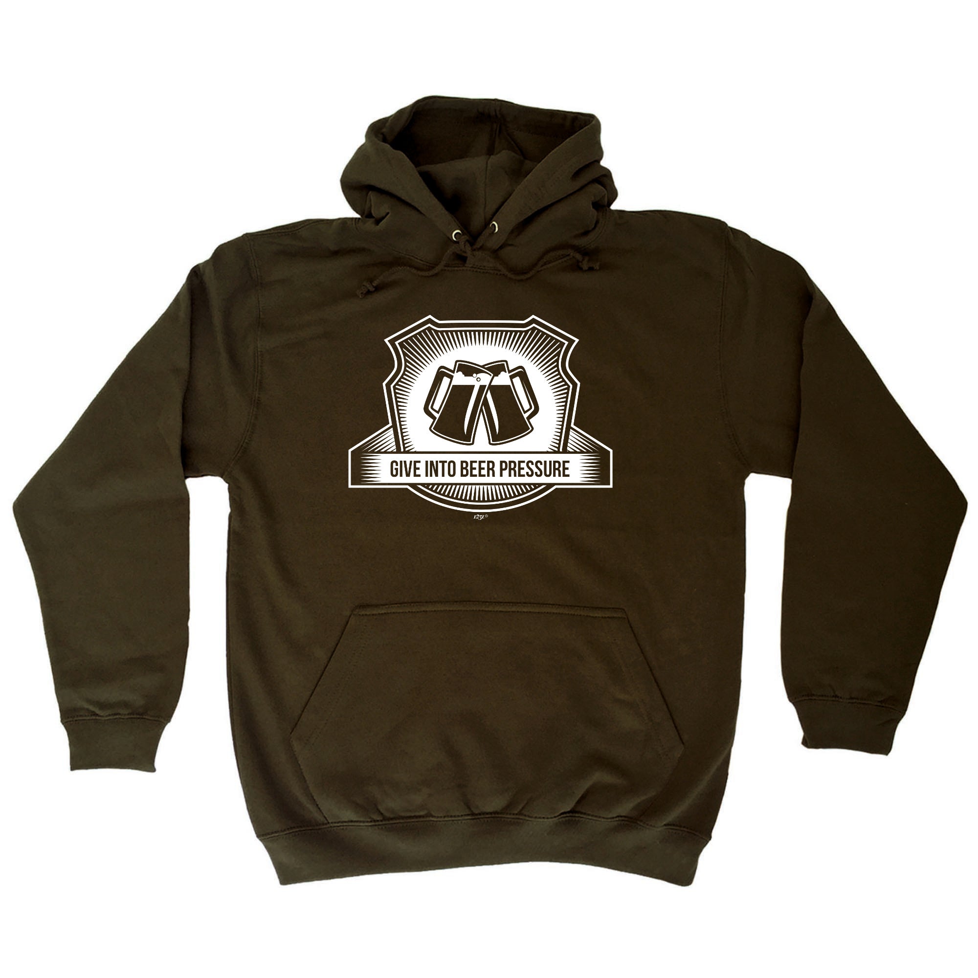 Give In To Beer Pressure - Funny Hoodies Hoodie
