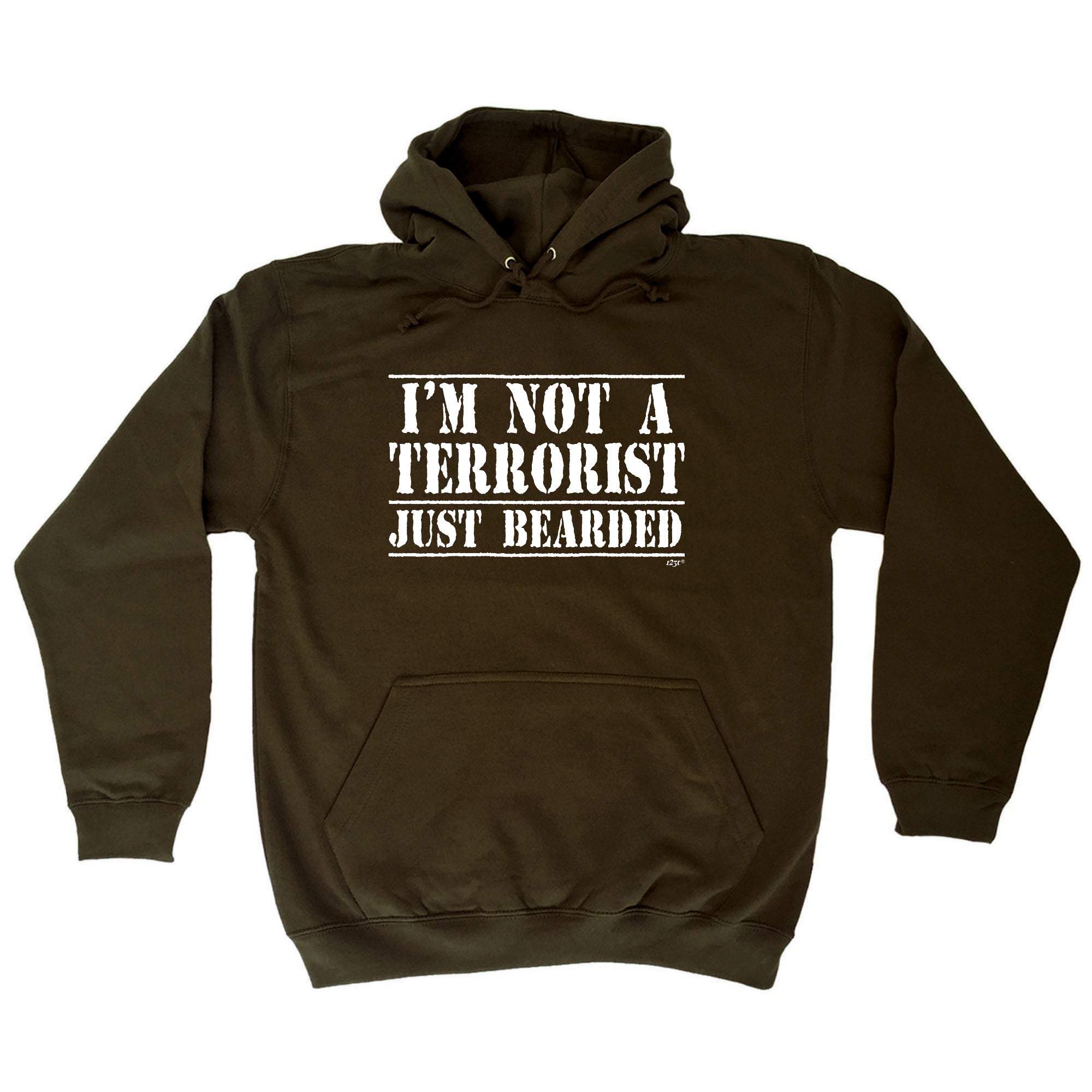 Just Bearded Beard - Funny Hoodies Hoodie