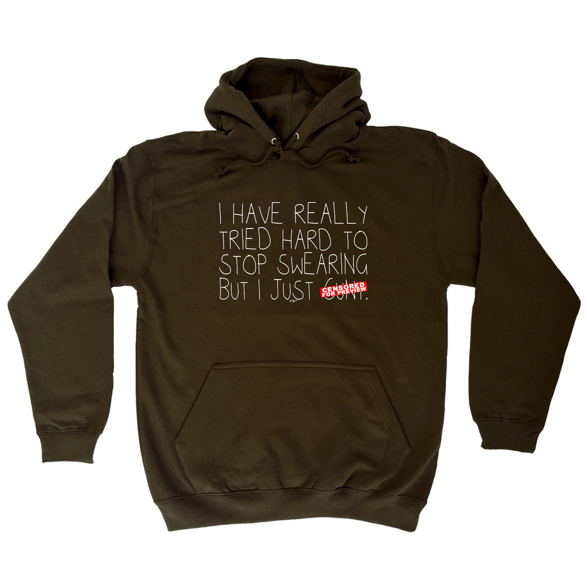 Tried Hard To Stop Swearing - Funny Hoodies Hoodie