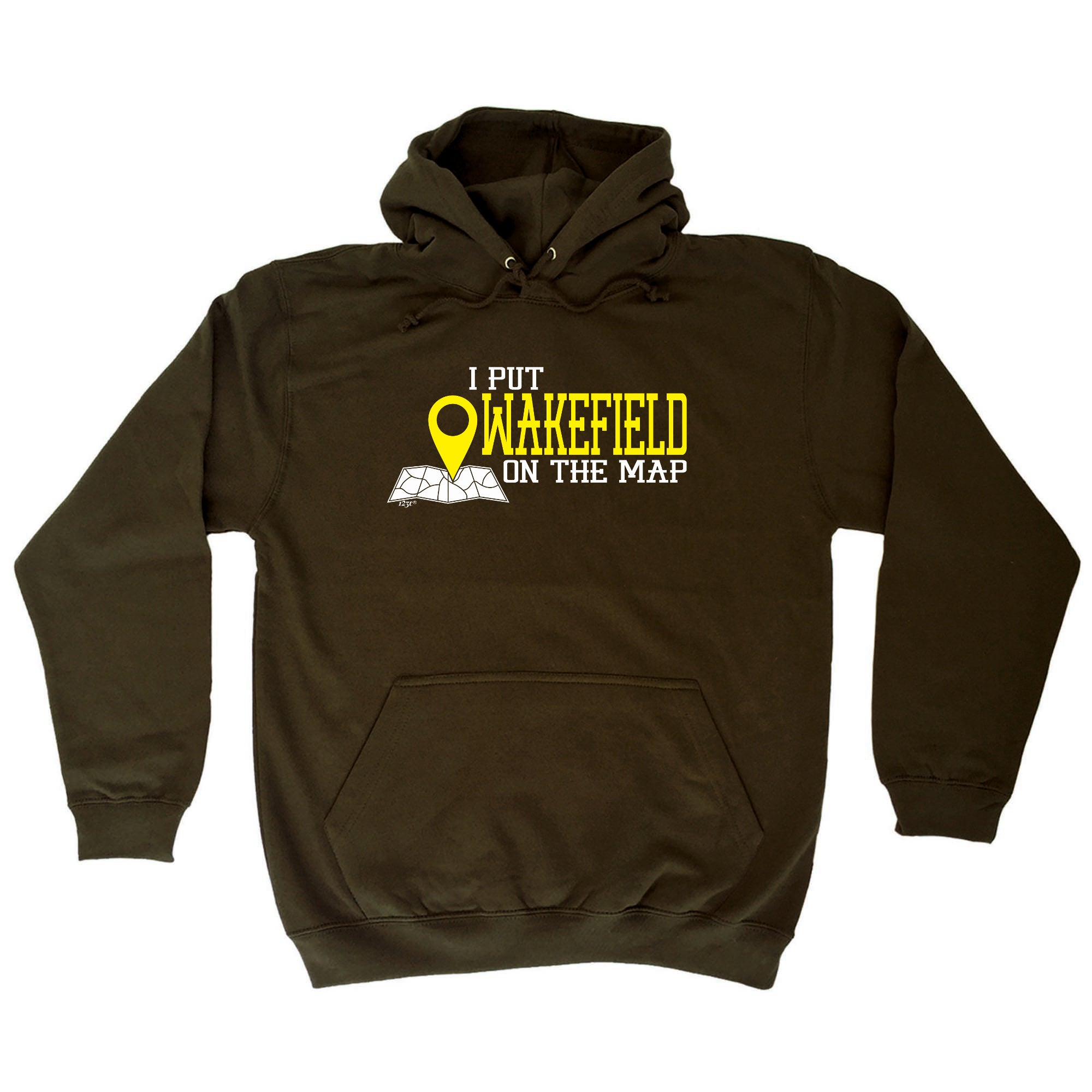 Put On The Map Wakefield - Funny Hoodies Hoodie