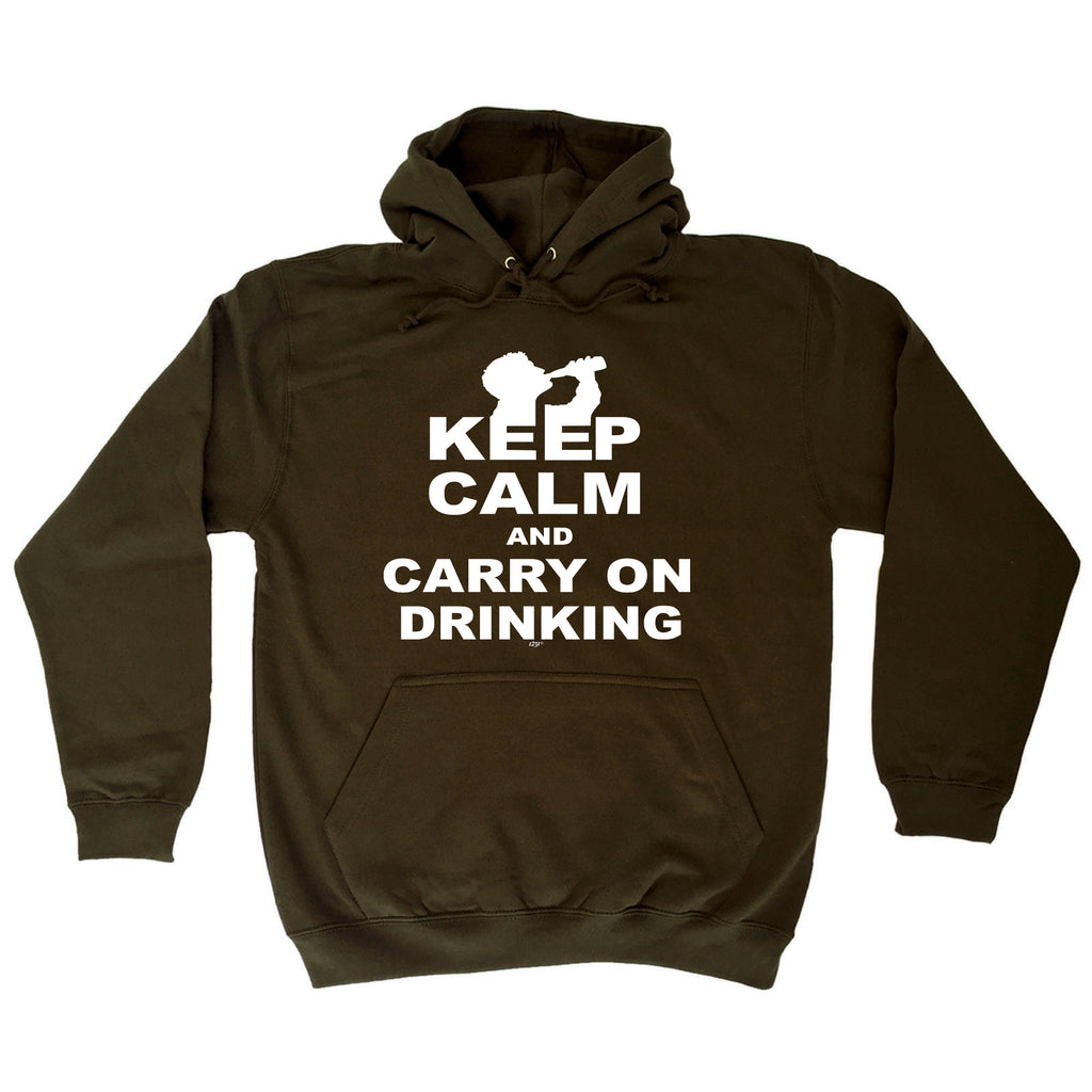 Keep Calm And Carry On Drinking - Funny Hoodies Hoodie