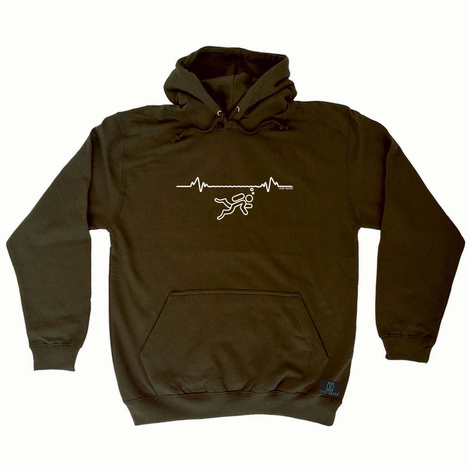 Ow Diving Pulse - Funny Hoodies Hoodie