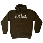 Evolution Bowling - Funny Hoodies Hoodie